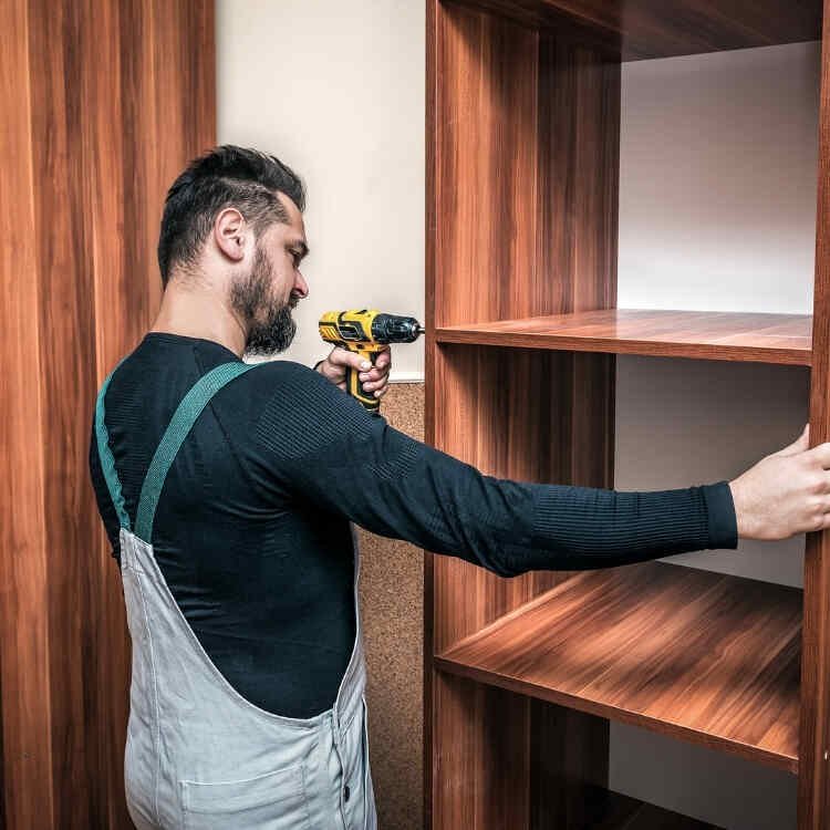 High-quality custom best fitted wardrobes maximizing storage in small bedroom