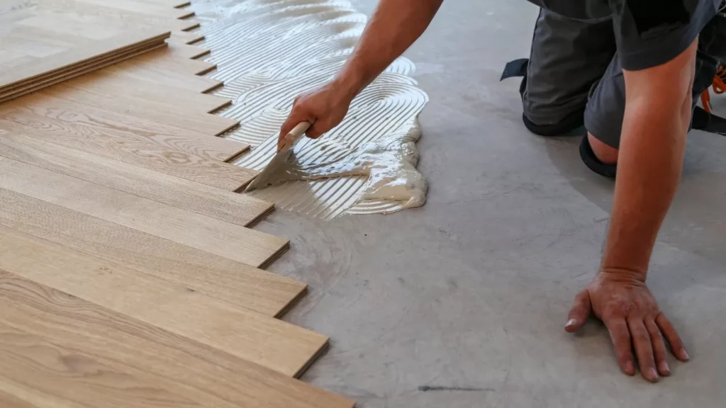 Professional laminate wood flooring installation in Swindon