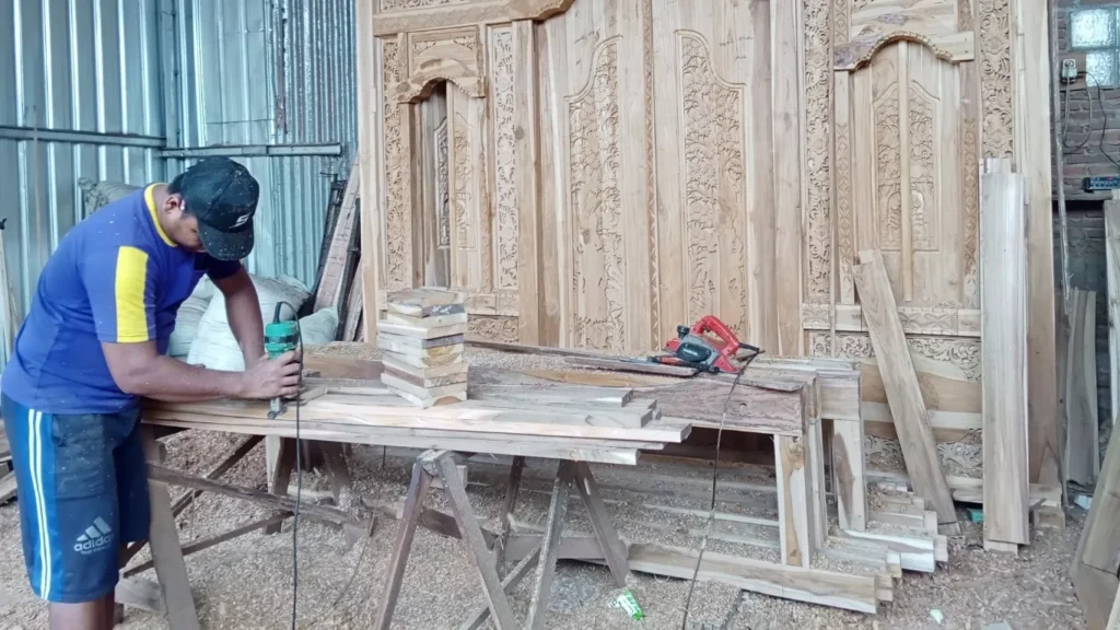 Custom shelving installation by PR Croton shop fitting services